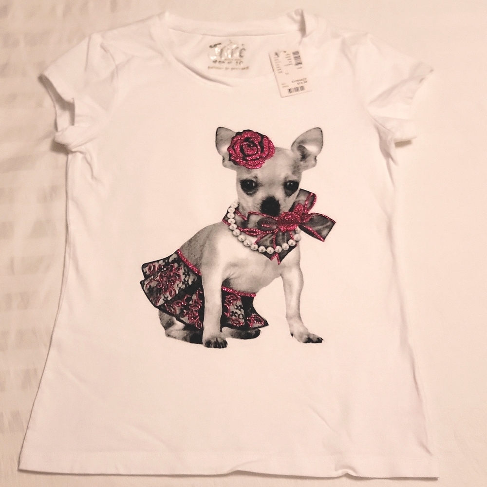 🌴 NWT Justice Chihuahua T-Shirt